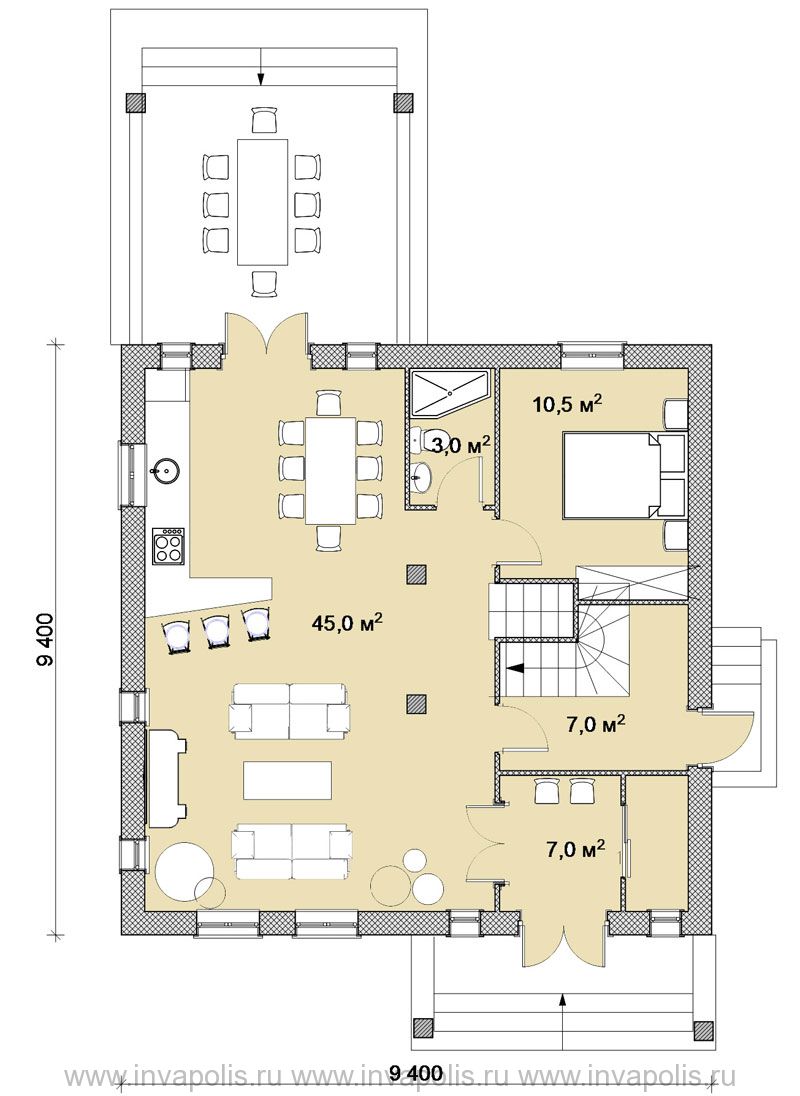 Удобные планировки двухэтажных домов ( фото) - фото - картинки и рисунки: скачать бесплатно